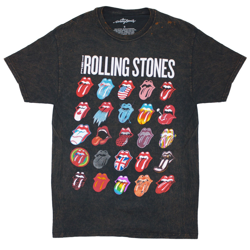 25 Tongues Stonewashed Black Tee (Rare) Vintage T-shirt Hoodie, Sweatshirt | ZylaModa.com (Image 1)