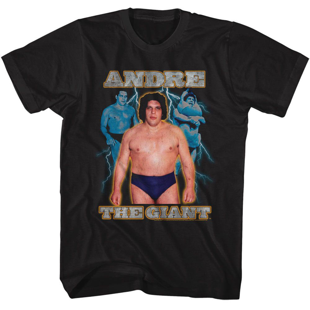 Andre The Giant Lightning T-shirt Hoodie, Sweatshirt | ZylaModa.com