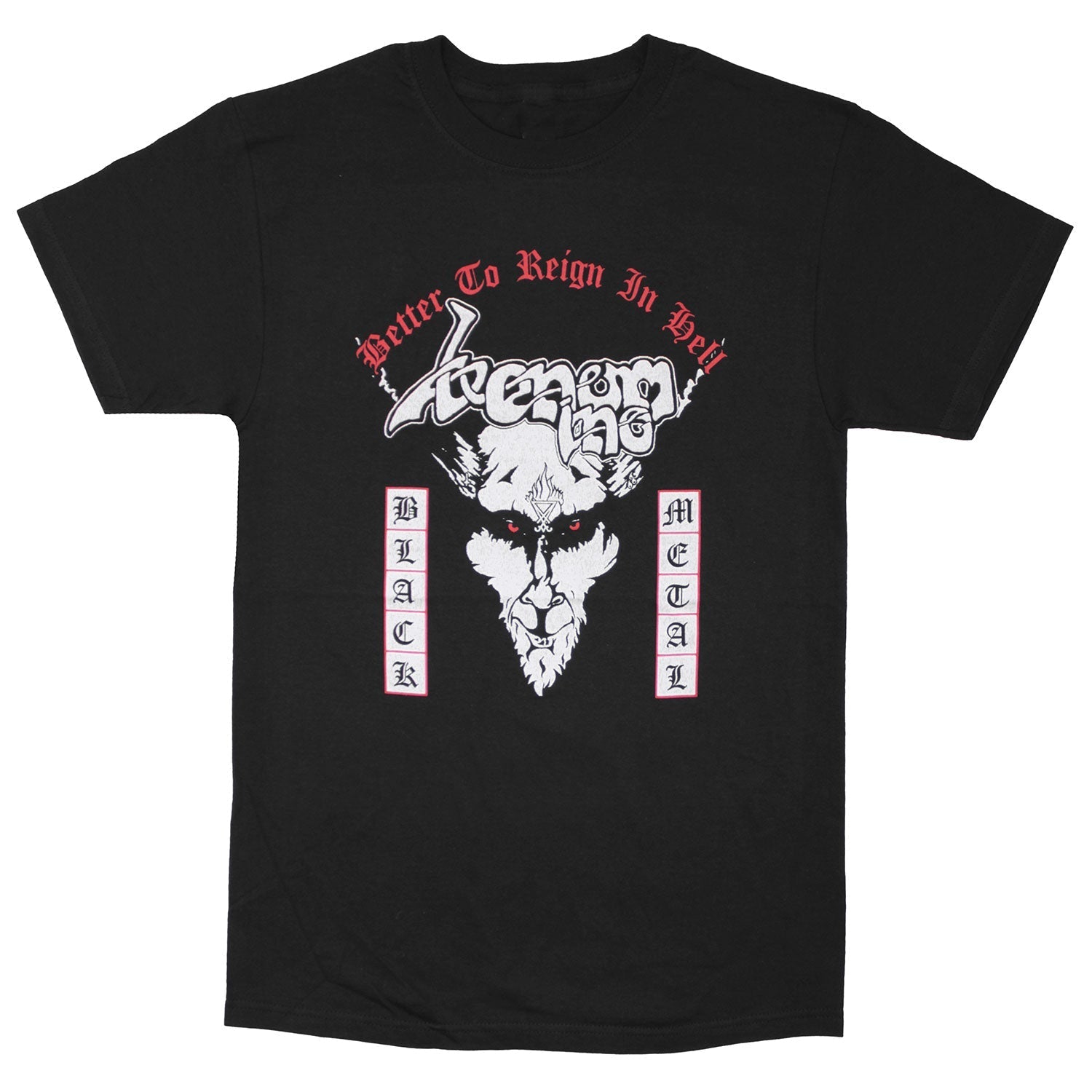 Black Metal Better To Reign In Hell T-shirt Hoodie, Sweatshirt | ZylaModa.com (Image 1)