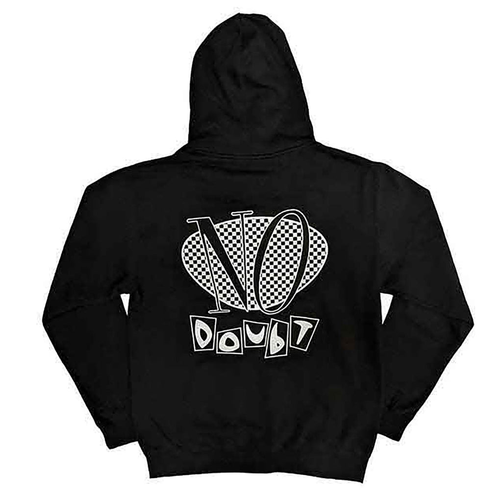 Checker Logo Zippered Hooded Sweatshirt T-Shirts, Hoodie | ZylaModa.com (Image 2)