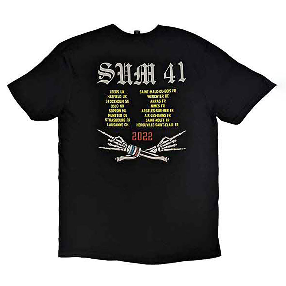 Aknf Skeleton European Tour 2022 T-shirt Hoodie, Sweatshirt | ZylaModa.com (Image 2)