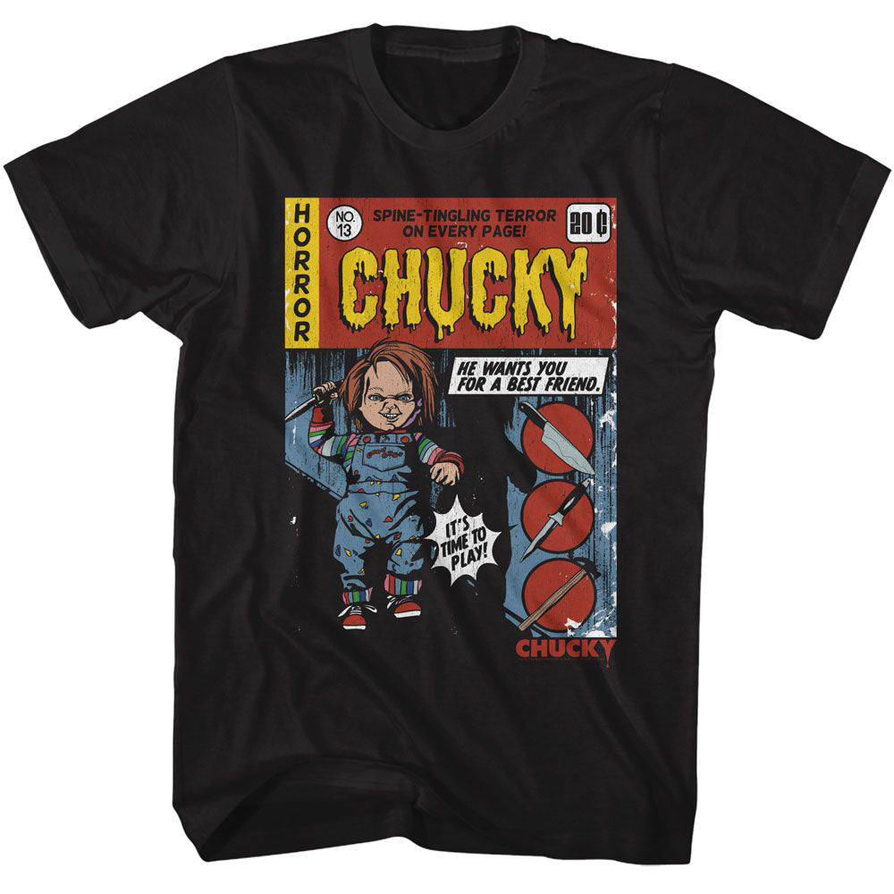 Chucky Comic T-shirt Hoodie, Sweatshirt | ZylaModa.com