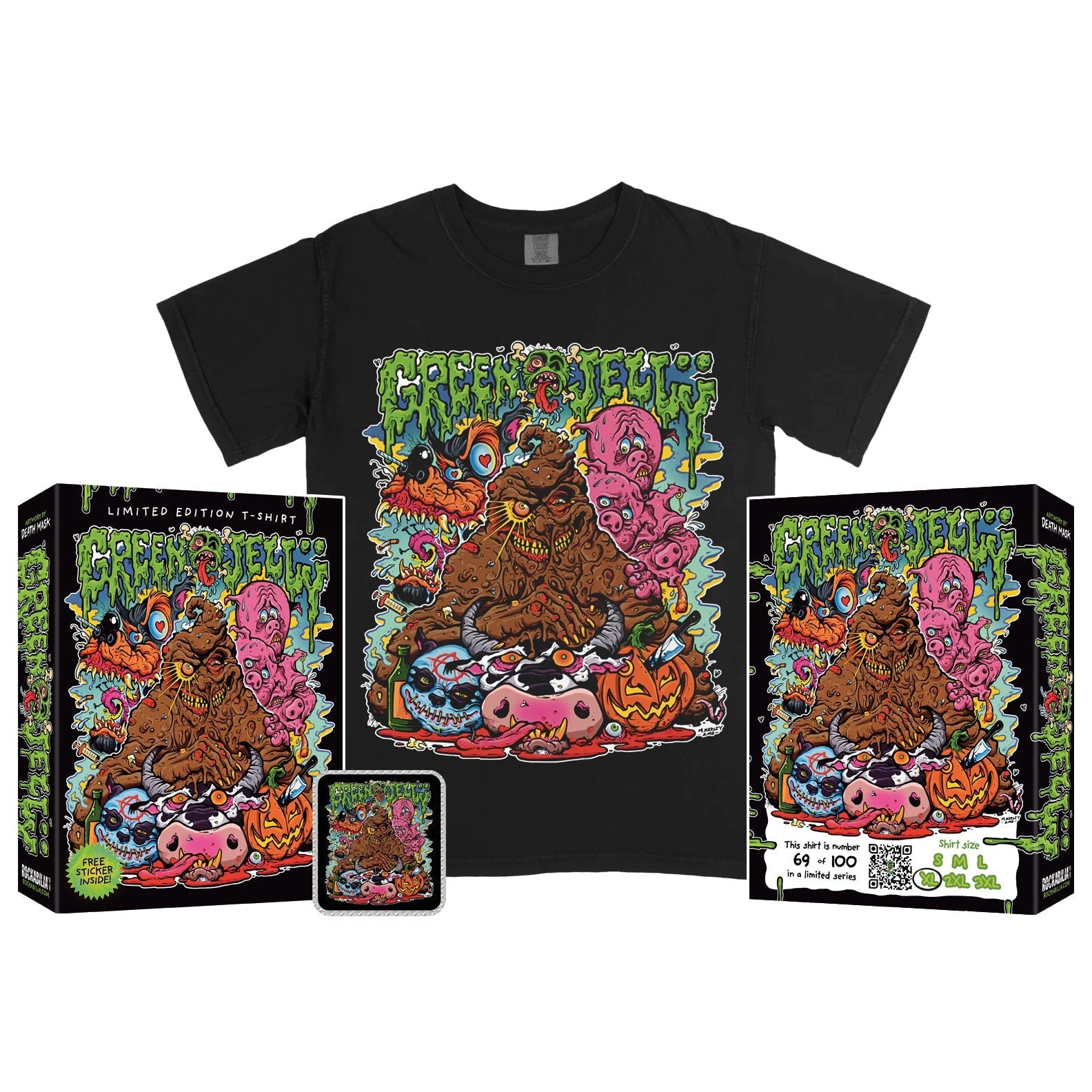 Cereal Killer by Matt Kerley (Rockabilia Exclusive) T-shirt Hoodie, Sweatshirt | ZylaModa.com (Image 1)