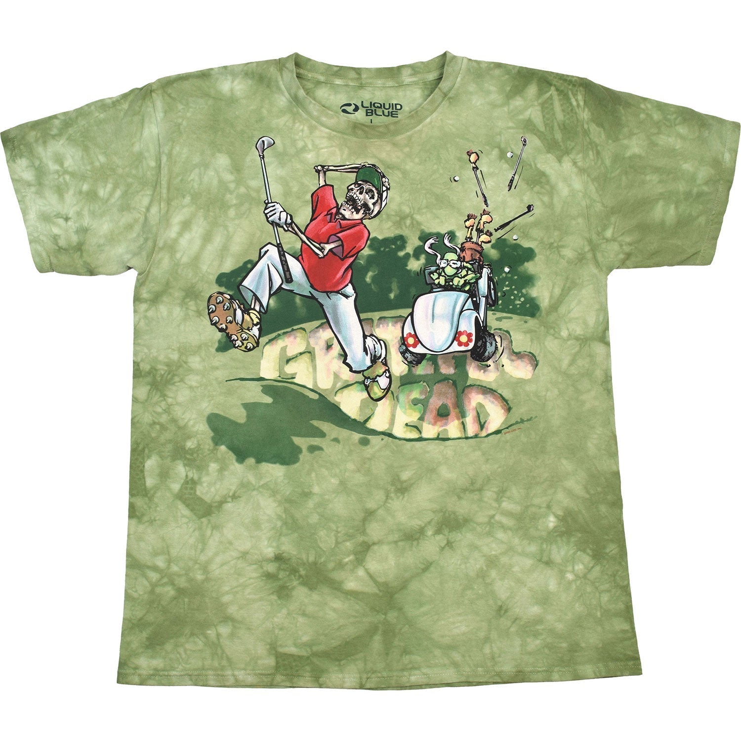 Dead Golf Tie Dye T-shirt Hoodie, Sweatshirt | ZylaModa.com (Image 1)