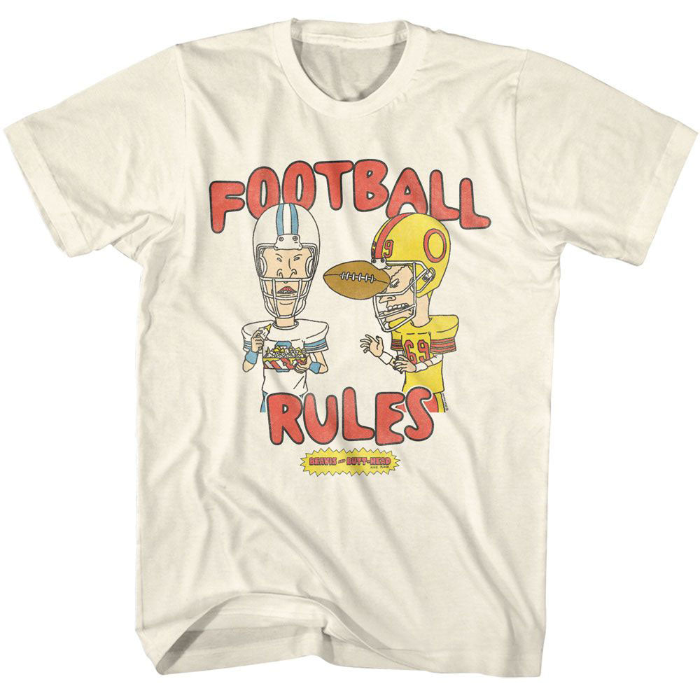 Beavis And Butthead Football Rules T-shirt Hoodie, Sweatshirt | ZylaModa.com
