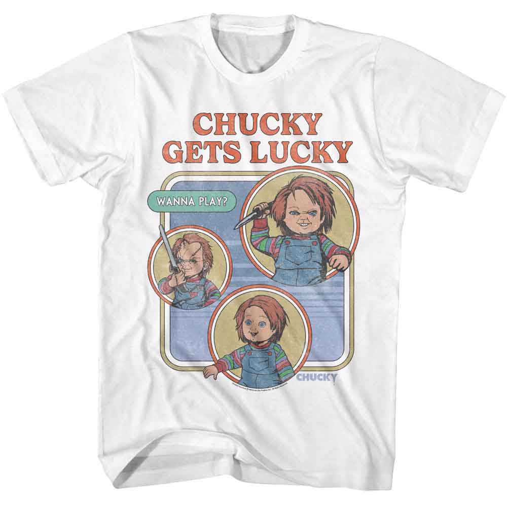 Chucky Gets Lucky T-shirt Style001 Hoodie, Sweatshirt | ZylaModa.com
