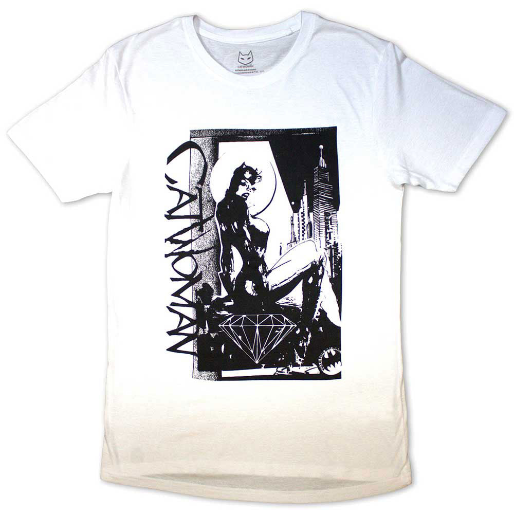 Catwoman - Skyline T-shirt Hoodie, Sweatshirt | ZylaModa.com