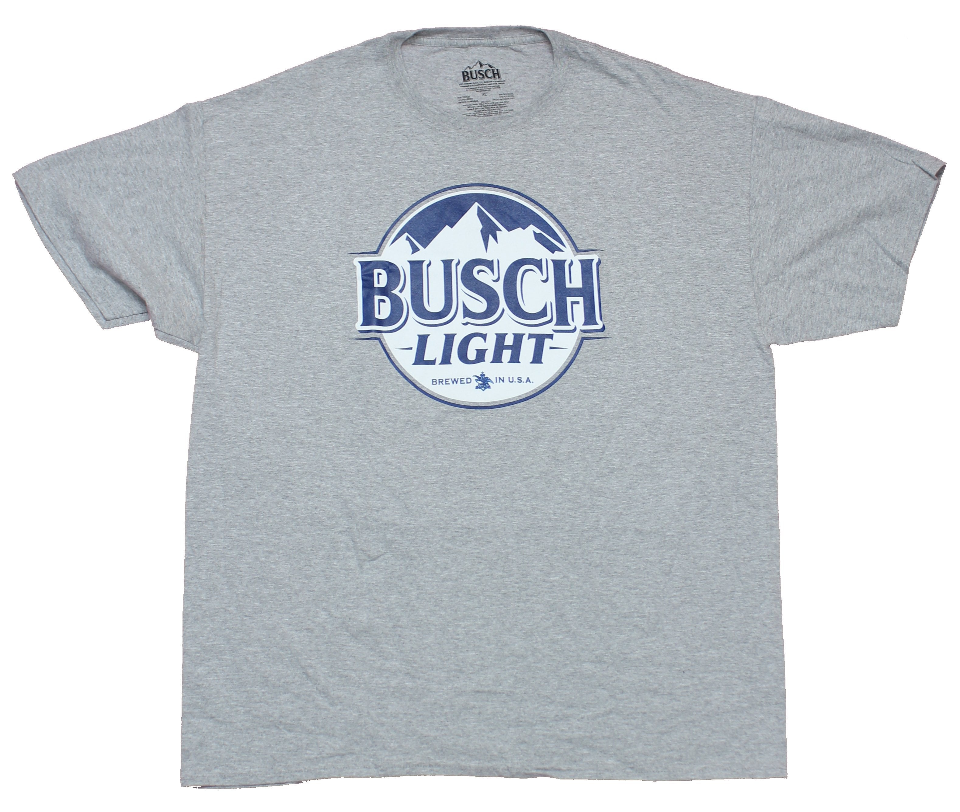Busch Light Mens T-Shirt - Classic Mountains Label Logo Image Hoodie, Sweatshirt | ZylaModa.com