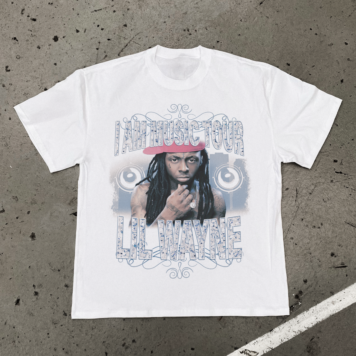 '08 LIL WAYNE 'I AM MUSIC' VINTAGE HEAVY TEE Hoodie, Sweatshirt | ZylaModa.com (Image 2)