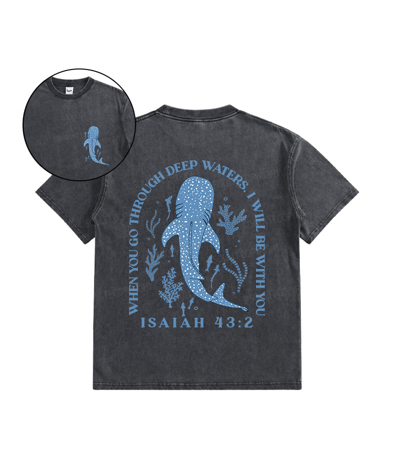 Kids I Will Be With You Double Sided Washed Christian T-shirt Style009 Hoodie, Sweatshirt | ZylaModa.com (Image 1)