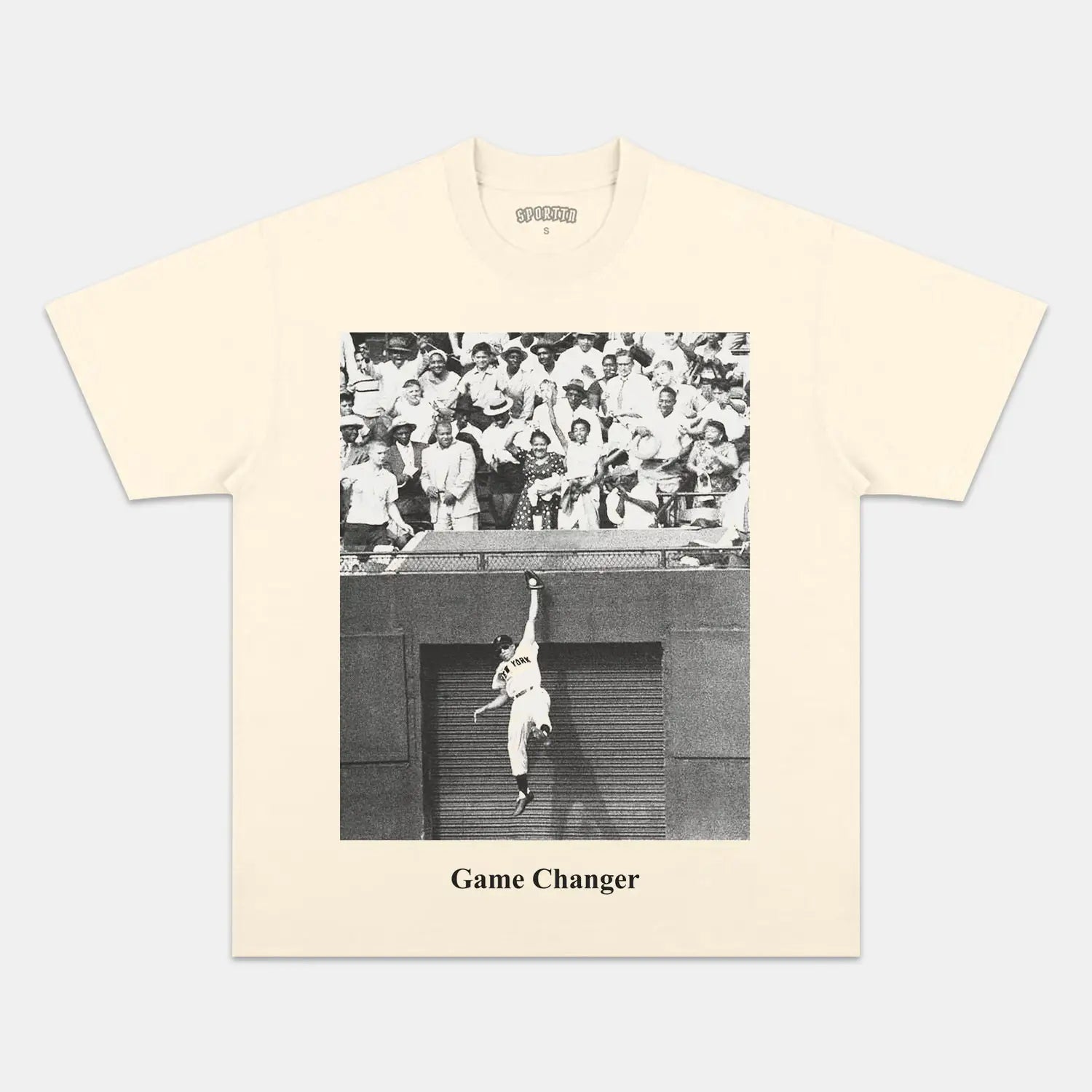 WILLIE MAYS - LEAPING CATCH TEE Hoodie, Sweatshirt | ZylaModa.com (Image 2)