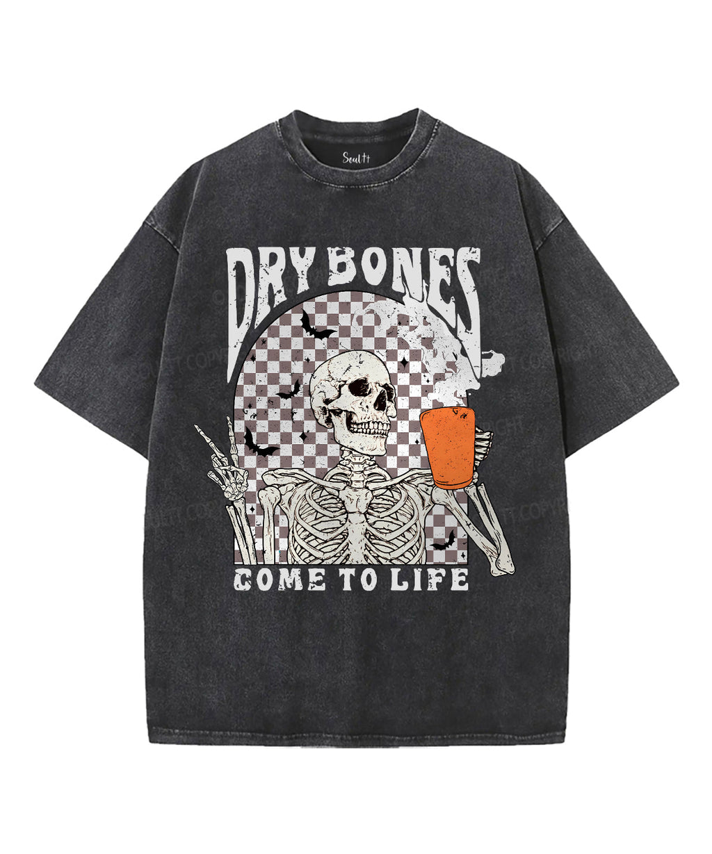Dry Bones Come To Life Unisex Washed Christian T-shirt Style005 Hoodie, Sweatshirt | ZylaModa.com (Image 2)