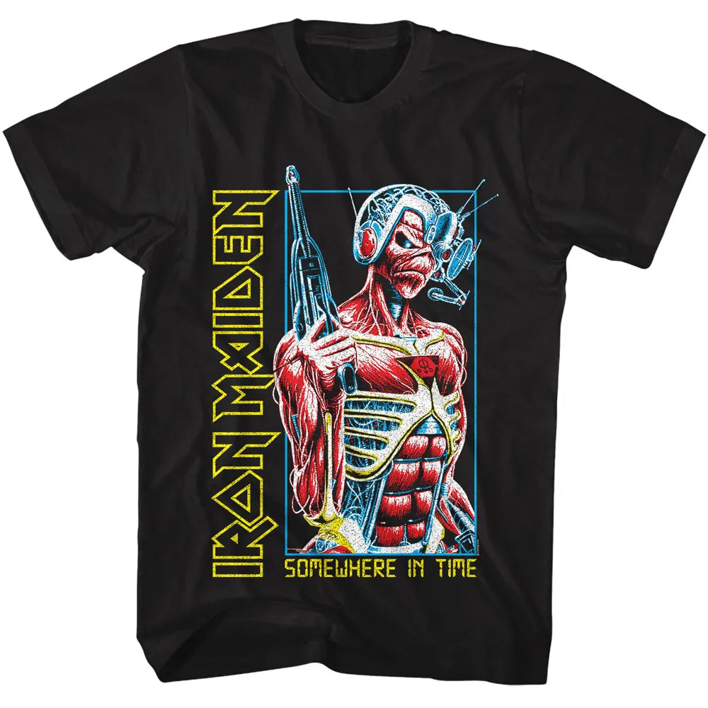 Iron Maiden Somewhere In Time Official T-Shirt Style001 Hoodie, Sweatshirt | ZylaModa.com