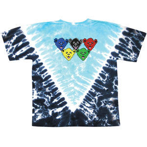 Bob Sled Bears Tie Dye T-shirt Hoodie, Sweatshirt | ZylaModa.com (Image 2)