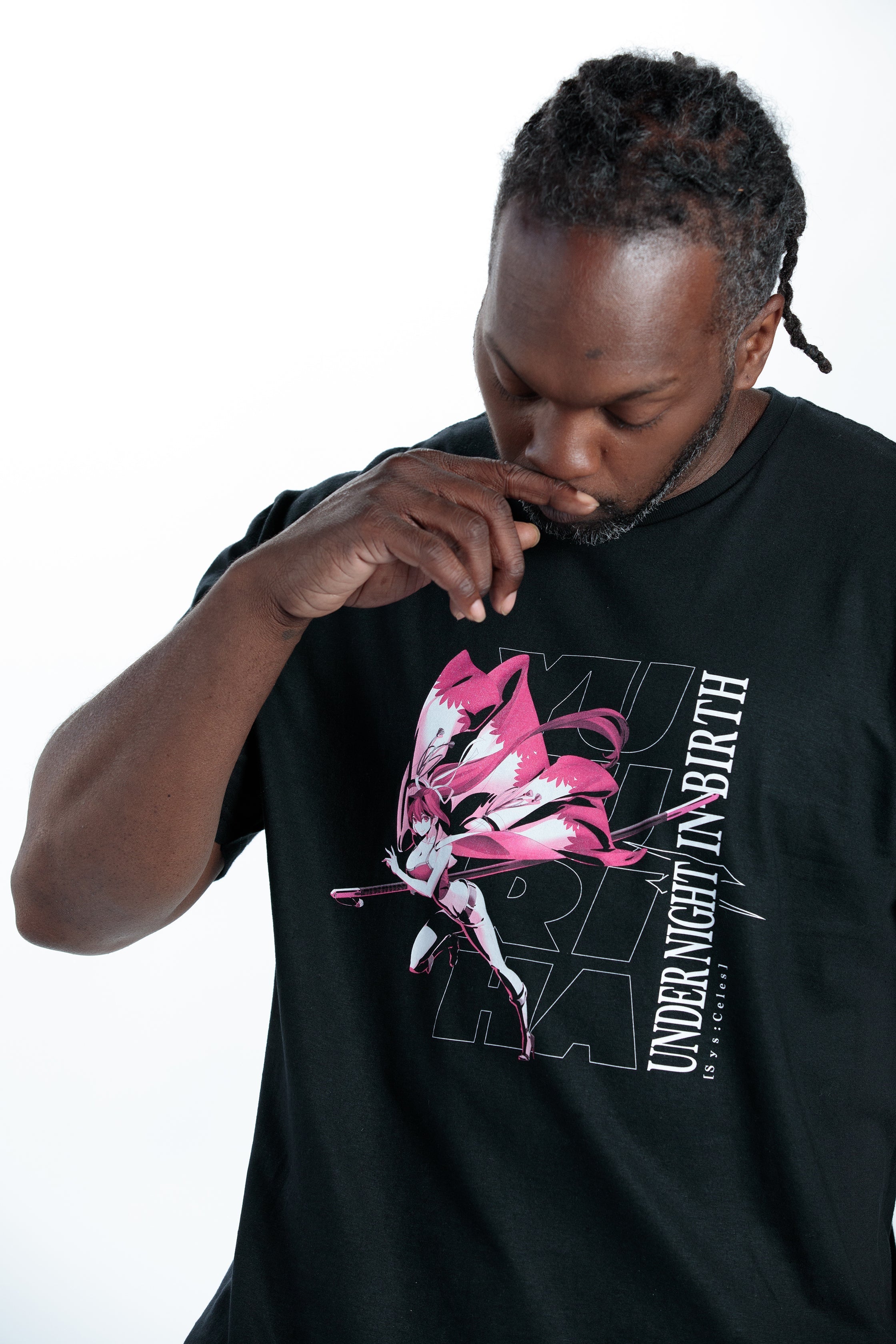 UNDER NIGHT IN-BIRTH - 'Yuzuriha' T-Shirt - Black Hoodie, Sweatshirt | ZylaModa.com (Image 3)