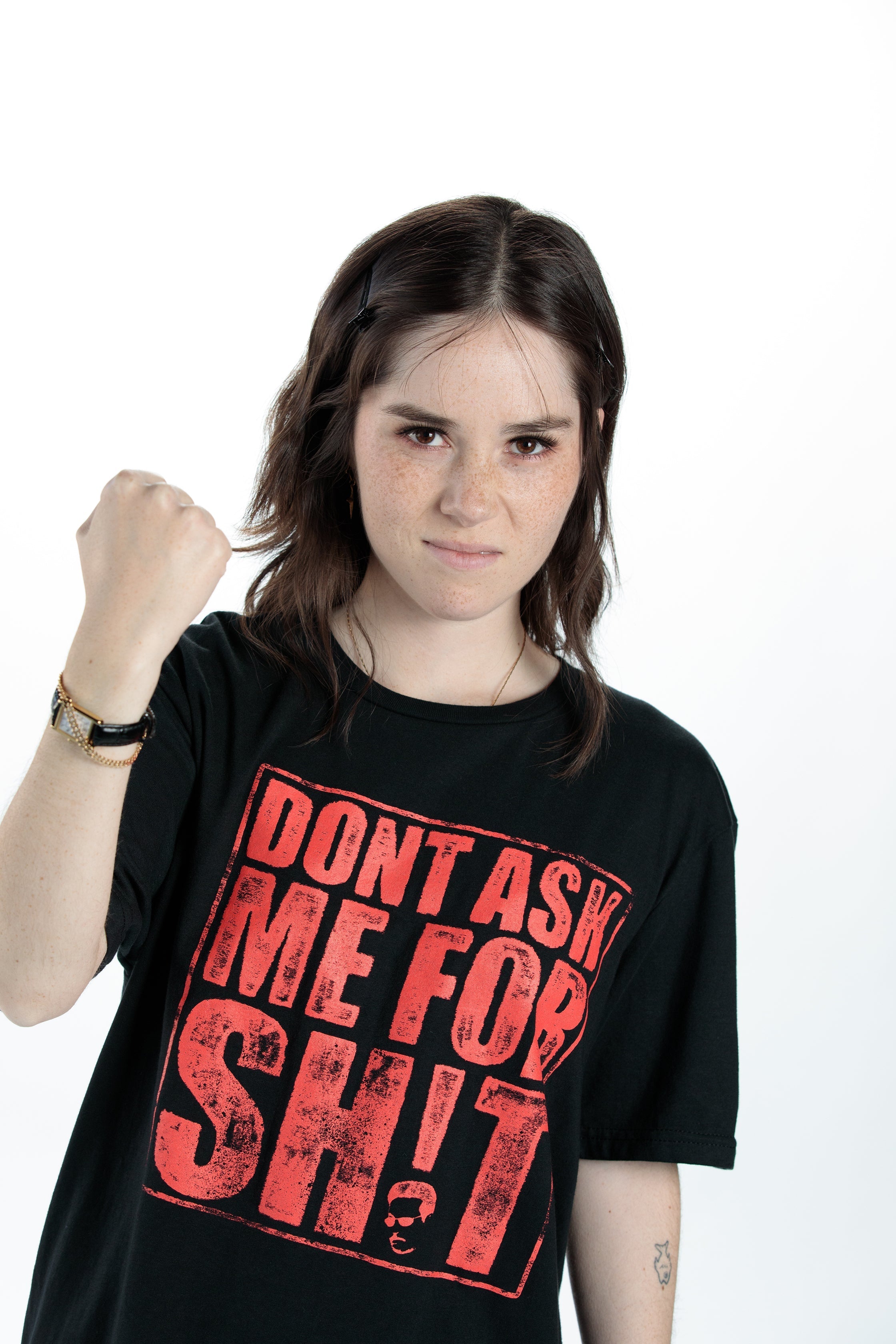 ten/o - 'DAMFS 2024 Stamp' T-Shirt - Black Hoodie, Sweatshirt | ZylaModa.com (Image 4)