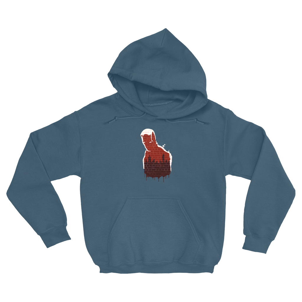 Man Without Fear Stencil Hoodie T-Shirts, Sweatshirt | ZylaModa.com (Image 3)