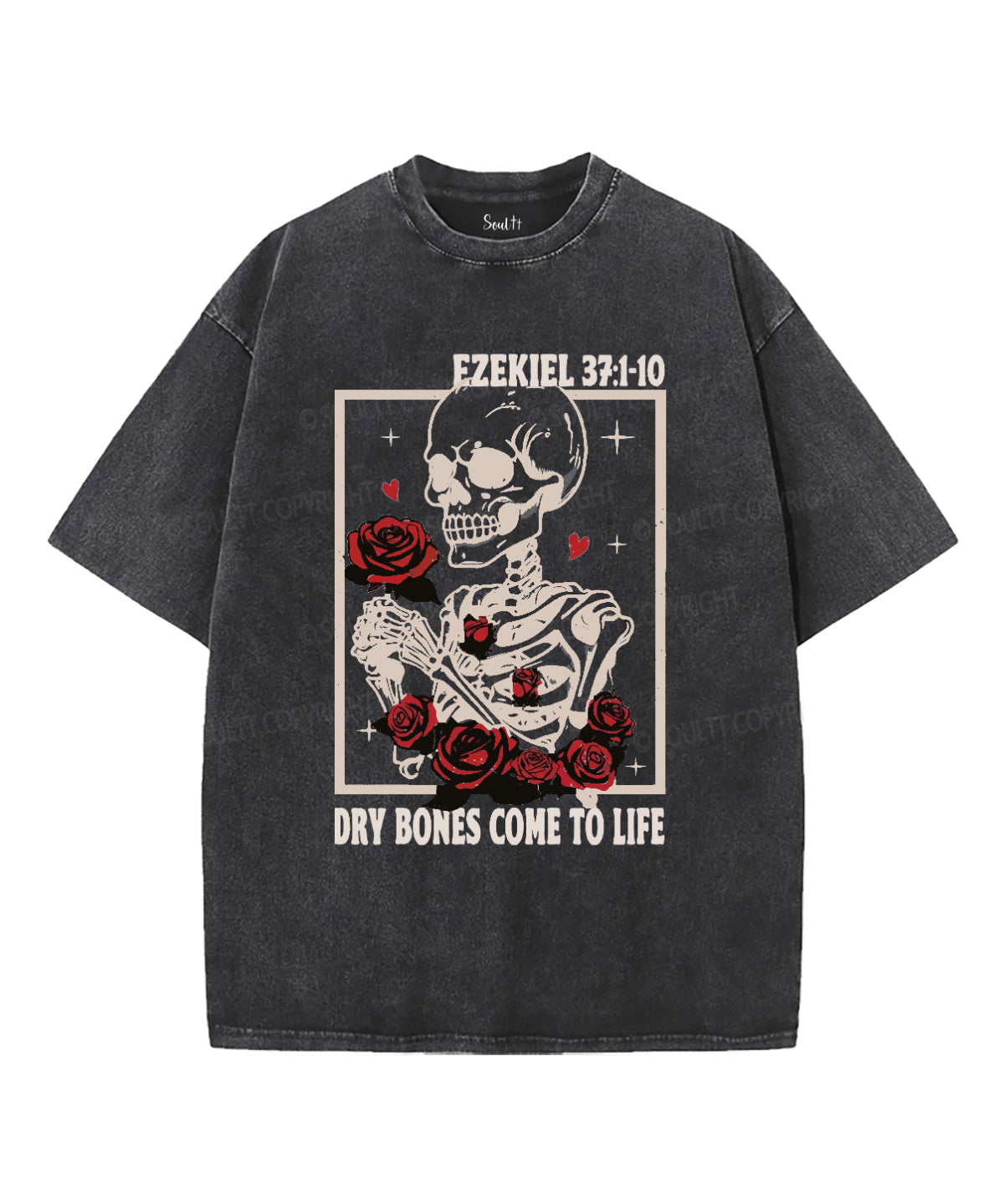 Dry Bones Come To Life Unisex Washed Christian T-shirt Style004 Hoodie, Sweatshirt | ZylaModa.com (Image 3)