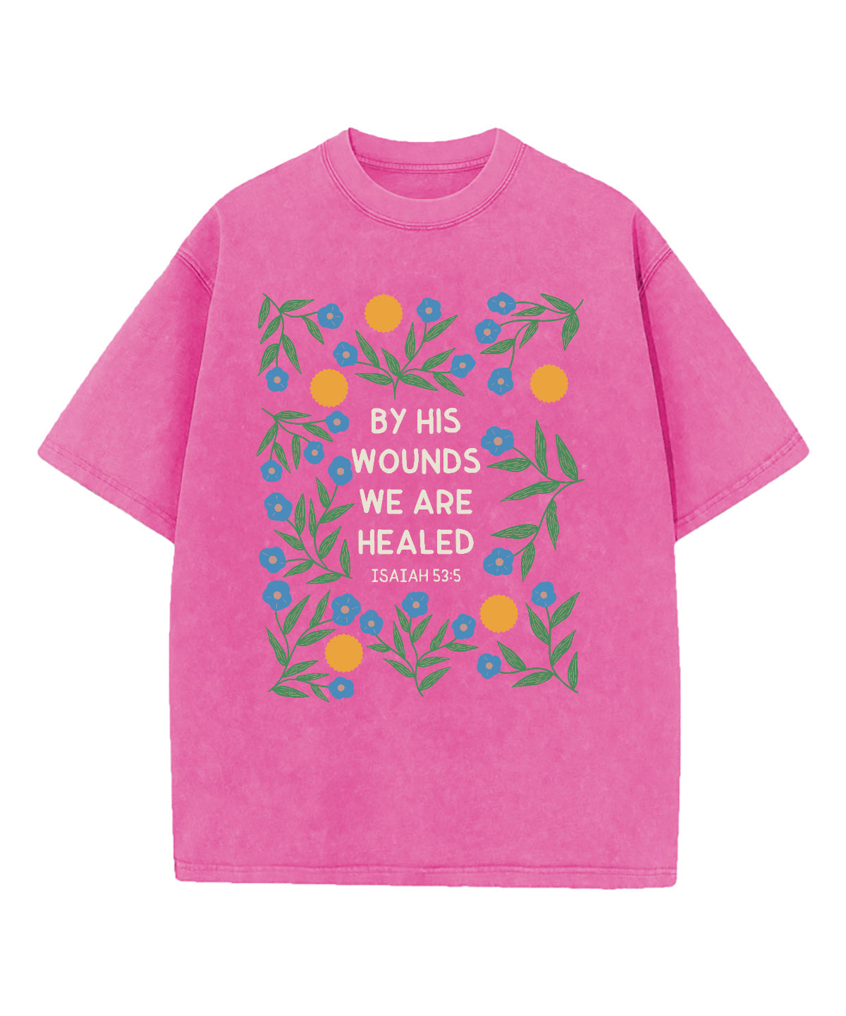 We Are Healed Washed Christian T-shirt Hoodie, Sweatshirt | ZylaModa.com (Image 2)