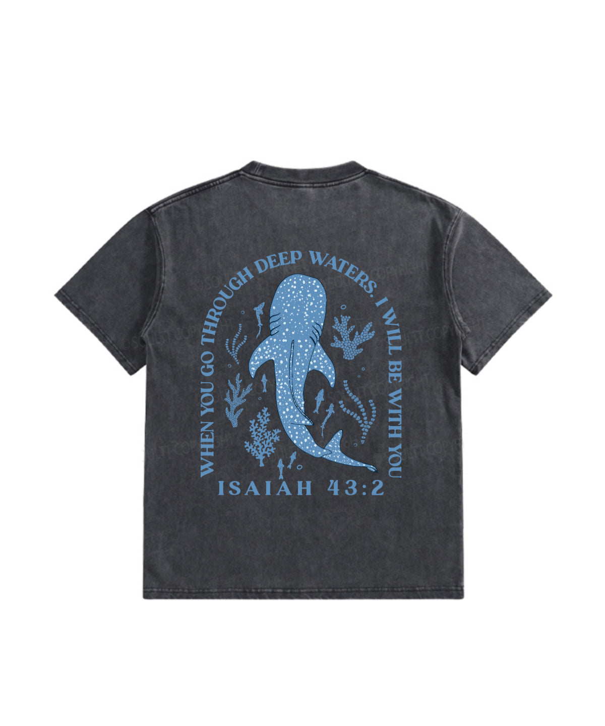 Kids I Will Be With You Double Sided Washed Christian T-shirt Style009 Hoodie, Sweatshirt | ZylaModa.com (Image 3)