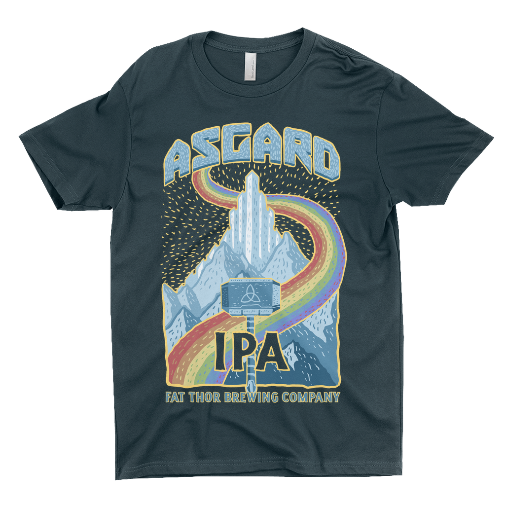 Asgard IPA Fat Thor Brewing Co. T-Shirt Hoodie, Sweatshirt | ZylaModa.com (Image 2)