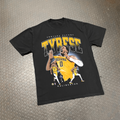 2025 TYRESE HALIBURTON 'PACE' FINALS HEAVY FADED BLACK T-SHIRT Hoodie, Sweatshirt | ZylaModa.com (Image 1)