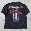 64' MUSTANG WASHED BLACK HEAVYWEIGHT TEE Hoodie, Sweatshirt | ZylaModa.com (Image 1)