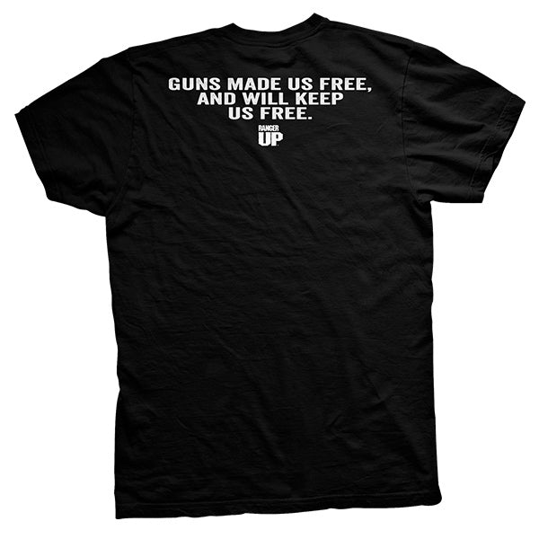 Guns Made Us Free T-Shirt Hoodie, Sweatshirt | ZylaModa.com (Image 3)