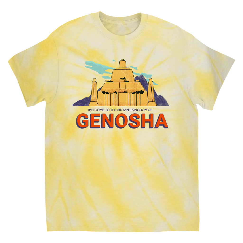 Genosha Vacation Tour Tie-Dye T-Shirt Hoodie, Sweatshirt | ZylaModa.com