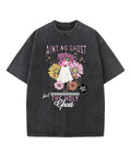 Aint No Ghost Washed Christian T-shirt Hoodie, Sweatshirt | ZylaModa.com (Image 1)