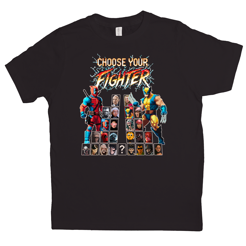 Choose Your Fighter Kid's T-Shirt Hoodie, Sweatshirt | ZylaModa.com (Image 1)