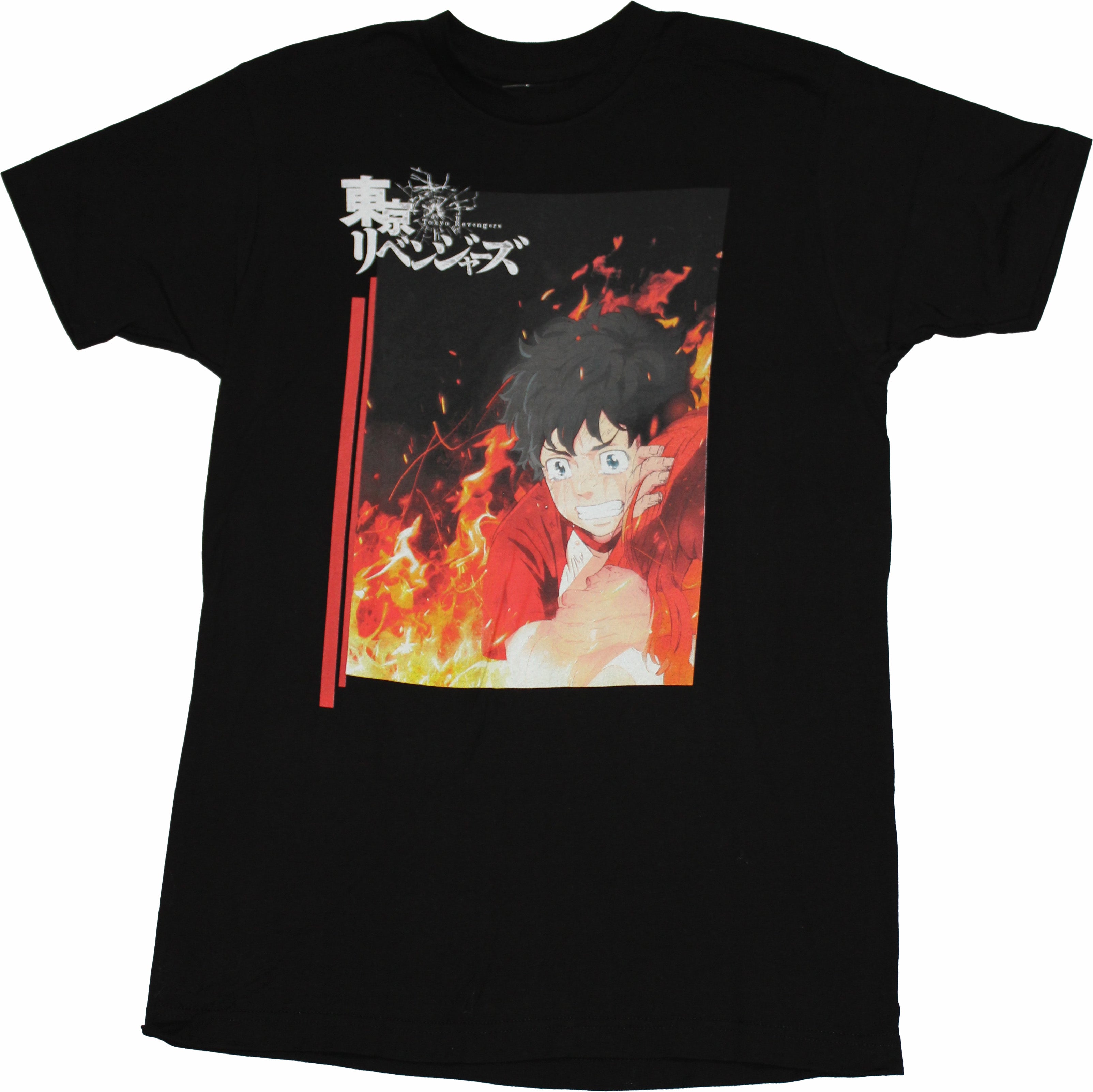 Tokyo Revengers Mens T-Shirt - Firery Takamichi Image Hoodie, Sweatshirt | ZylaModa.com (Image 1)