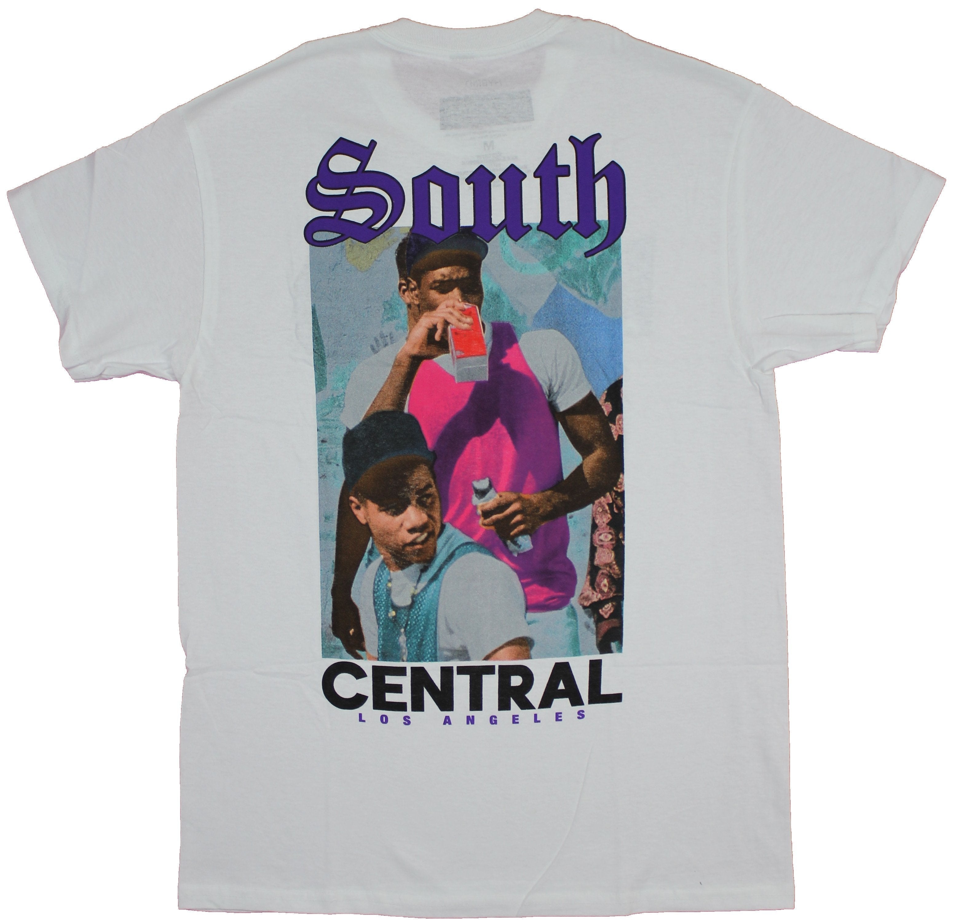 Boys in the Hood Mens T-Shirt  - Classic Logo Front South Central Photo Back Hoodie, Sweatshirt | ZylaModa.com (Image 2)
