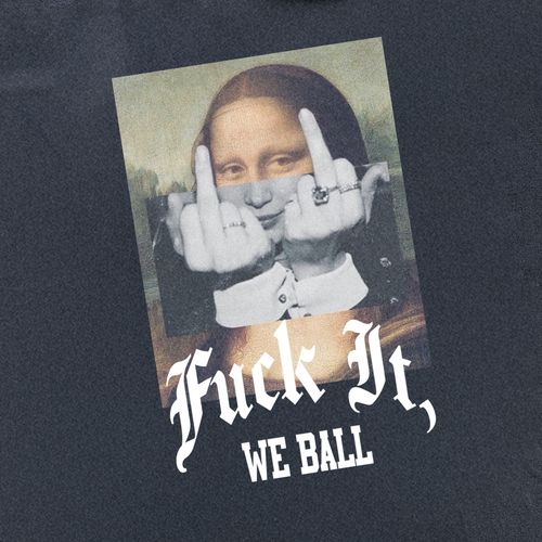 'WE BALL' HEAVYWEIGHT BLACK T-SHIRT Hoodie, Sweatshirt | ZylaModa.com (Image 2)