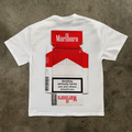 'SMOKING HARMS' WHITE HEAVYWEIGHT T-SHIRT Hoodie, Sweatshirt | ZylaModa.com (Image 1)
