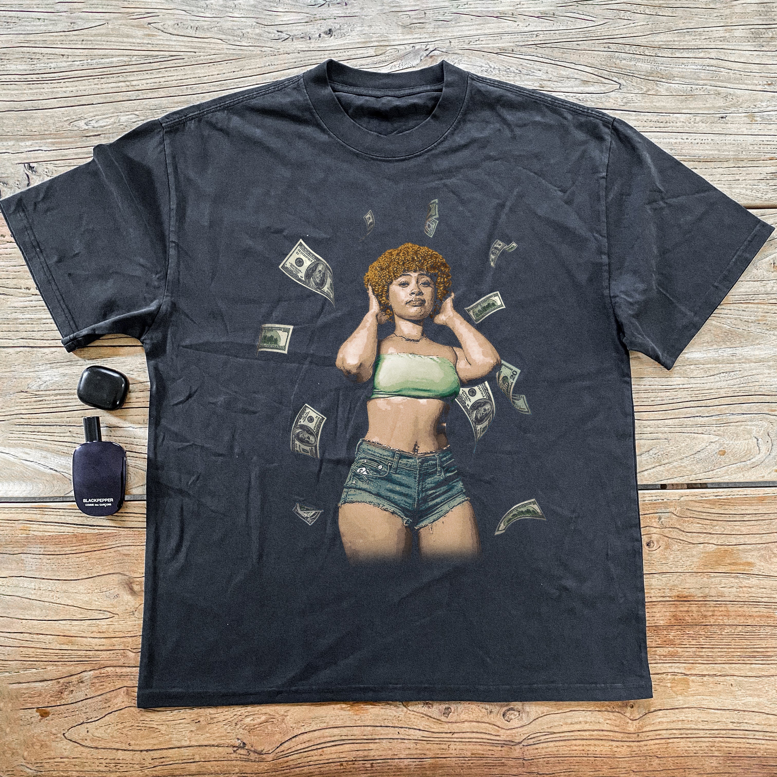 YOU THOUGHT I WAS FEELING BLACK HEAVYWEIGHT T-SHIRT Hoodie, Sweatshirt | ZylaModa.com (Image 1)