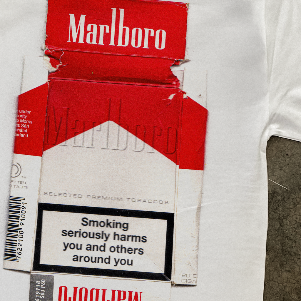 'SMOKING HARMS' WHITE HEAVYWEIGHT T-SHIRT Hoodie, Sweatshirt | ZylaModa.com (Image 3)