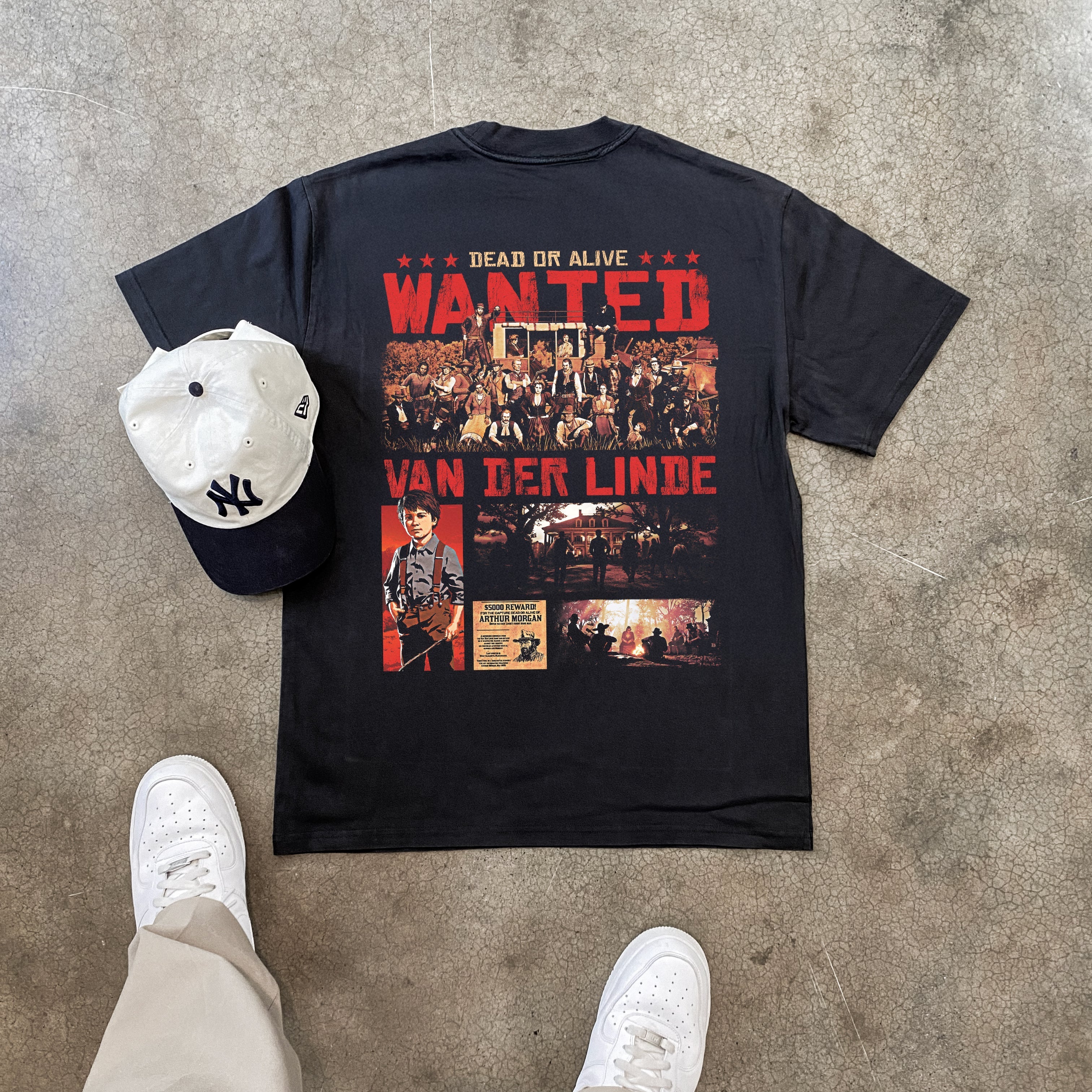 `RED DEAD REDEMPTIONÃ¢â‚¬â„¢ HEAVYWEIGHT BLACK T-SHIRT Hoodie, Sweatshirt | ZylaModa.com (Image 2)