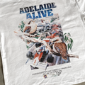 FOSTERS 1986 GRAND PRIX 'ADELAIDE ALIVE' WHITE HEAVY TEE Hoodie, Sweatshirt | ZylaModa.com