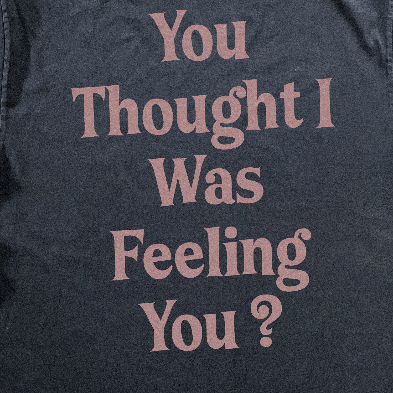 YOU THOUGHT I WAS FEELING BLACK HEAVYWEIGHT T-SHIRT Hoodie, Sweatshirt | ZylaModa.com (Image 3)