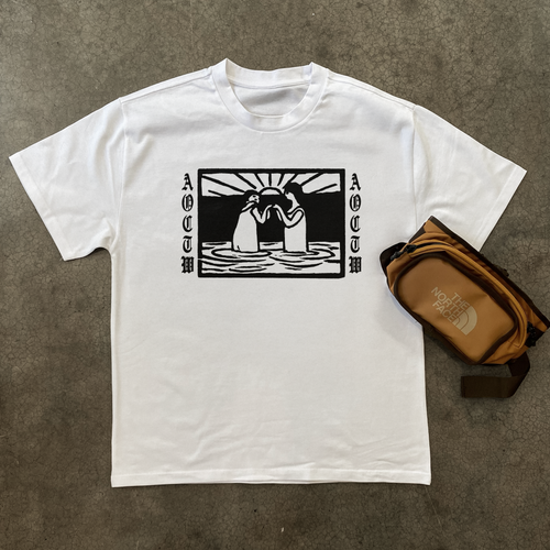 'SOLAR POWER' HEAVYWEIGHT WHITE T-SHIRT Hoodie, Sweatshirt | ZylaModa.com (Image 1)