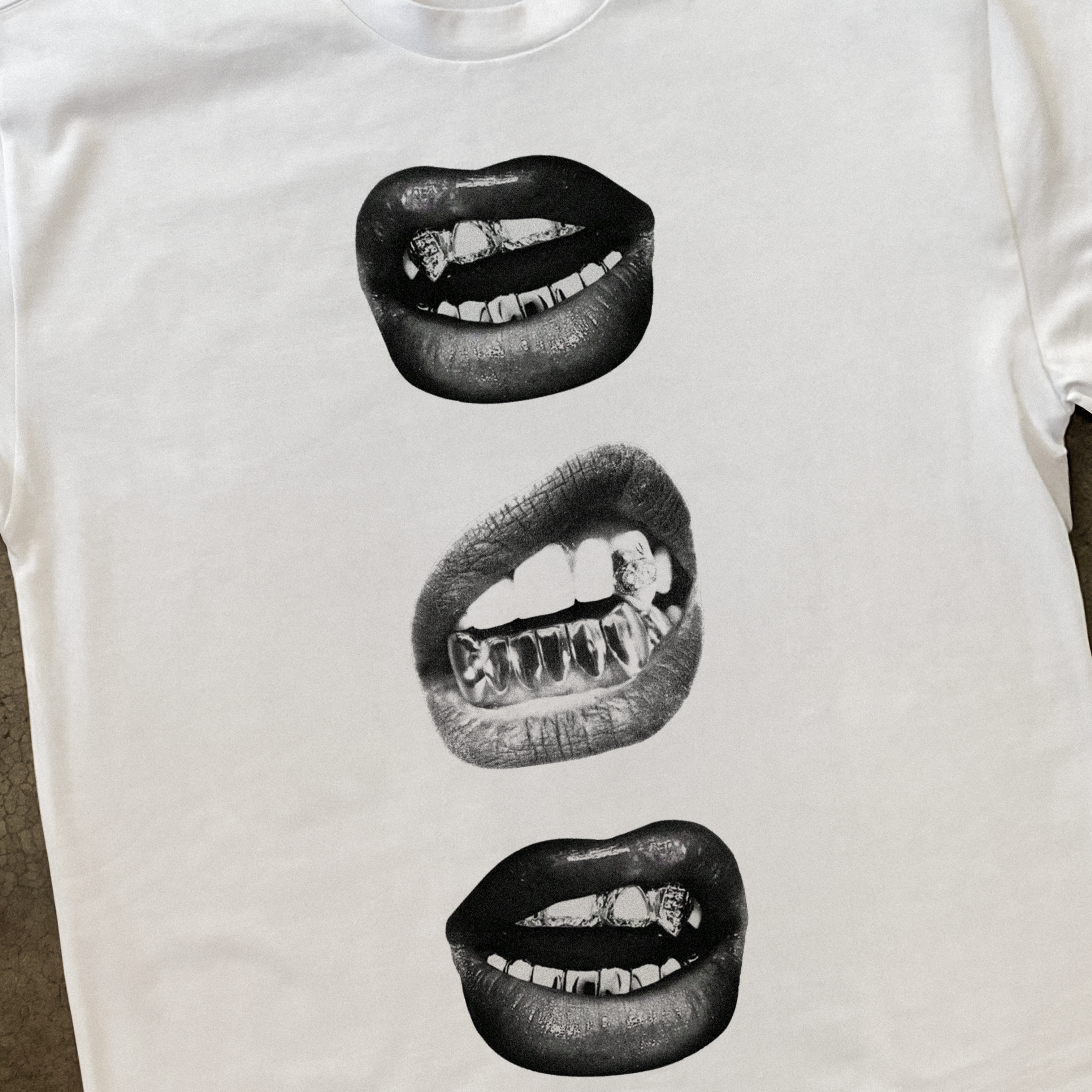 'TRILL GRILLZ' HEAVYWEIGHT WHITE TEE Hoodie, Sweatshirt | ZylaModa.com (Image 2)