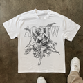 ANGEL 'SCRIPTURE' HEAVYWEIGHT WHITE T-SHIRT Hoodie, Sweatshirt | ZylaModa.com
