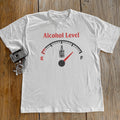 ALCOHOL LEVEL WHITE HEAVYWEIGHT T-SHIRT Hoodie, Sweatshirt | ZylaModa.com (Image 1)