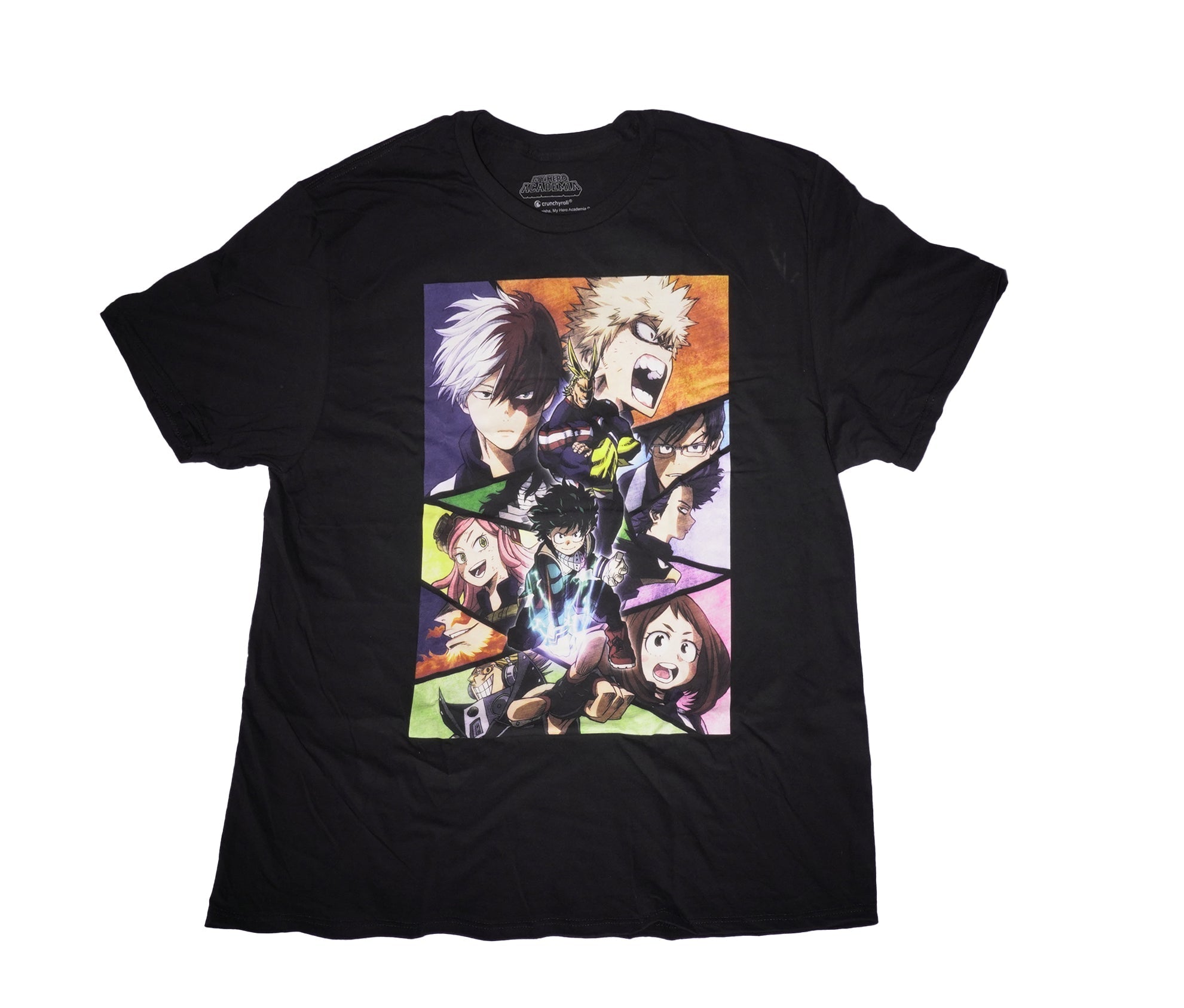 My Hero Academia Mens T-Shirt - Deku Over Triangle Burs Group Hoodie, Sweatshirt | ZylaModa.com
