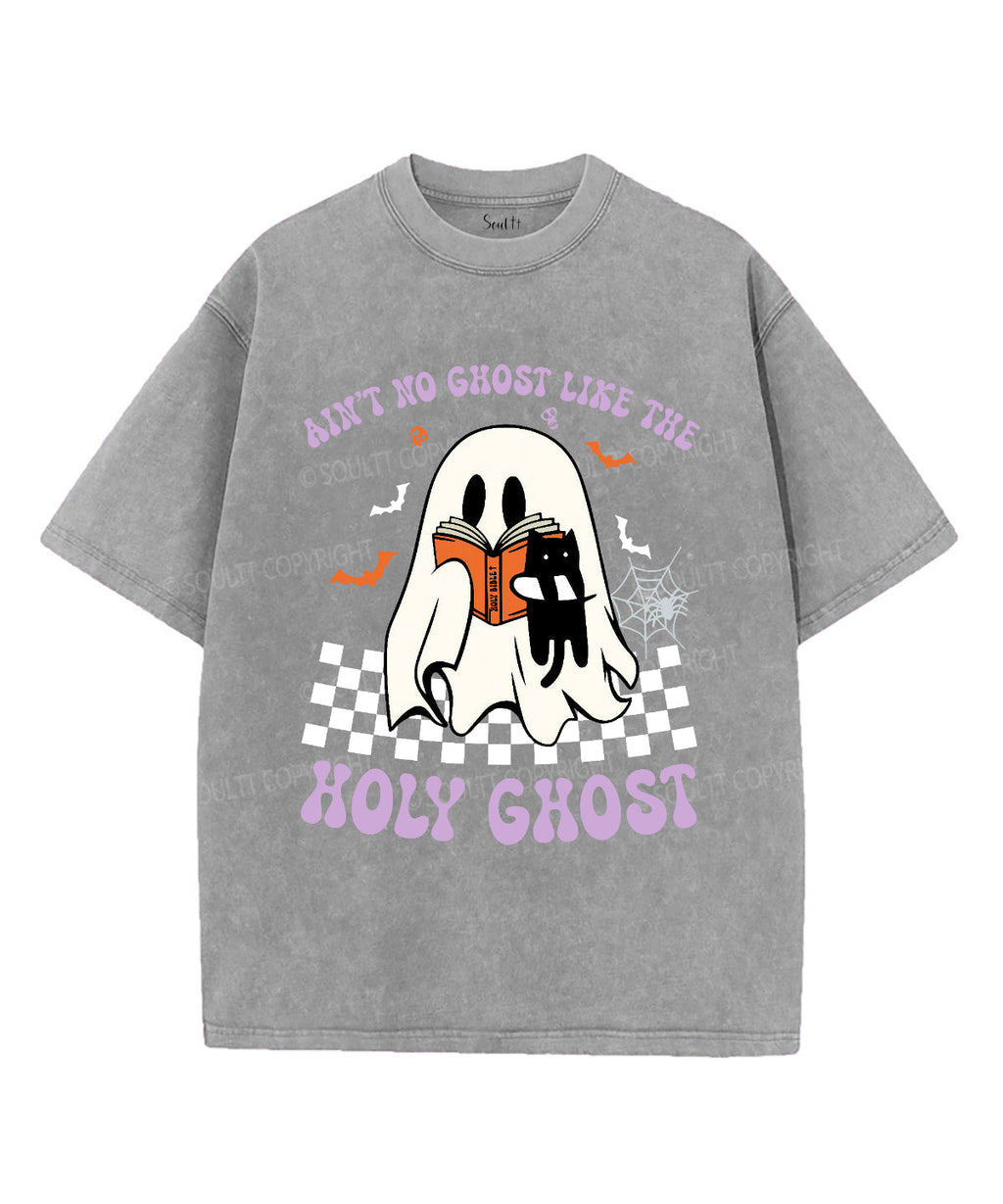 Aint No Ghost Unisex Washed Christian T-shirt Hoodie, Sweatshirt | ZylaModa.com (Image 3)