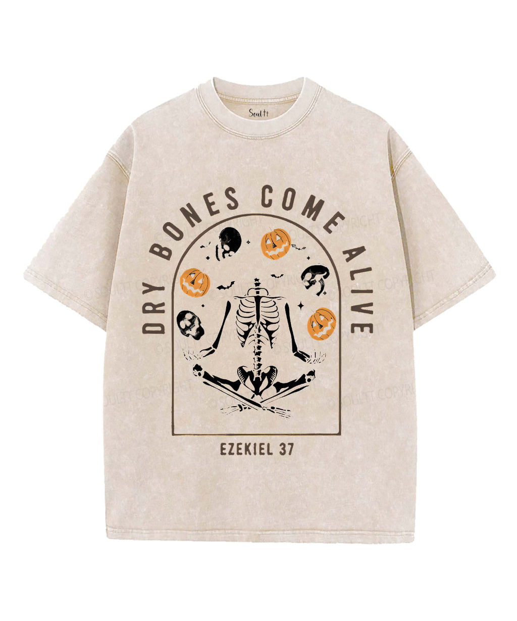 Dry Bones Come To Life Unisex Washed Christian T-shirt Style010 Hoodie, Sweatshirt | ZylaModa.com (Image 5)