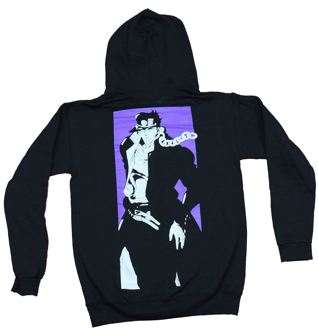 Jojo's Bizarre Adventure Pullover Hoodie - Stardust Crusaders Jojo Picture Back T-Shirts, Sweatshirt | ZylaModa.com (Image 2)