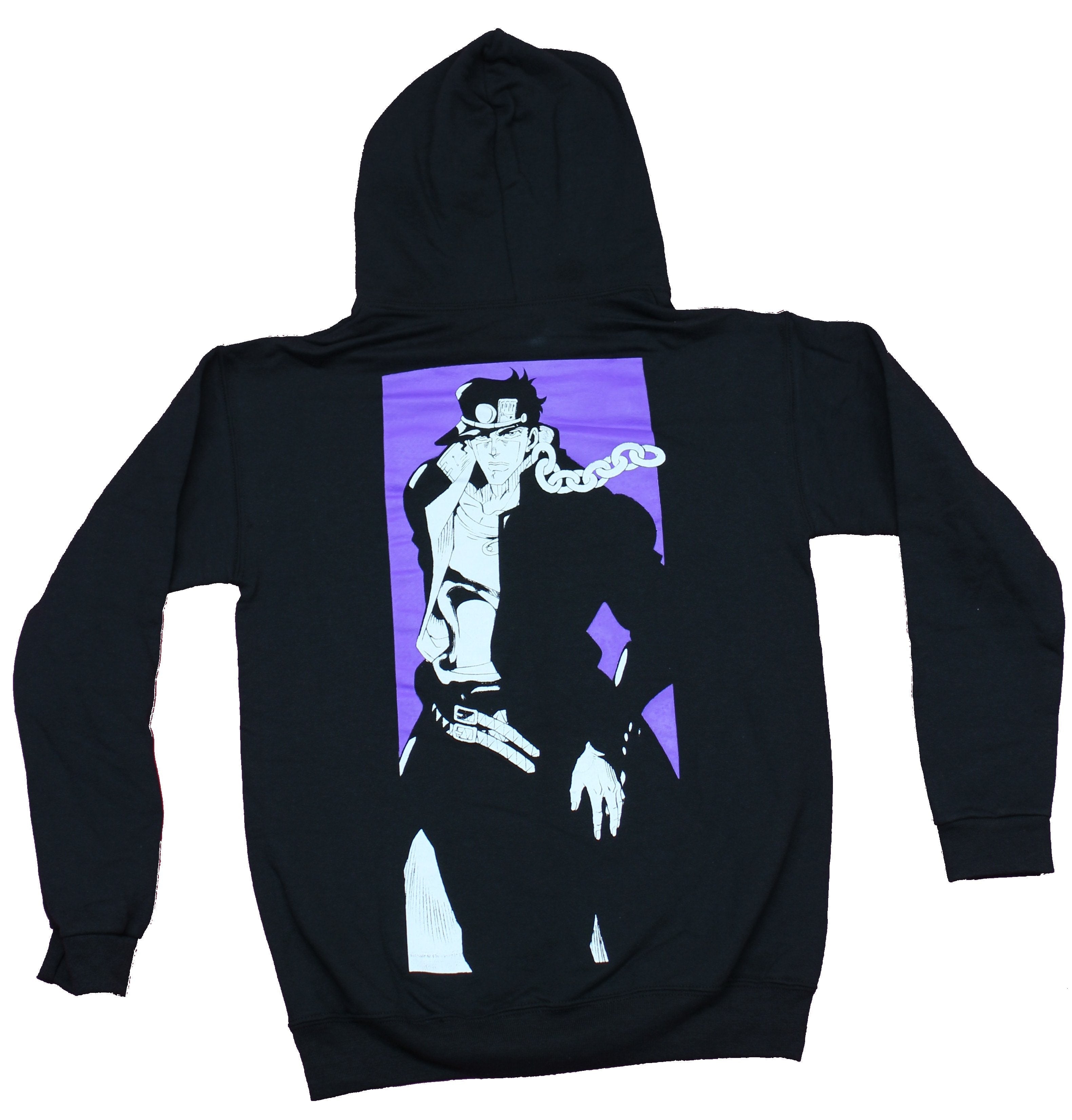 Jojo's Bizarre Adventure Pullover Hoodie - Stardust Crusaders Jojo Picture Back T-Shirts, Sweatshirt | ZylaModa.com (Image 2)