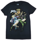 Jojo's Bizare Adventure Mens T-Shirt - Joseph Joestar in a Collage of Characters Hoodie, Sweatshirt | ZylaModa.com